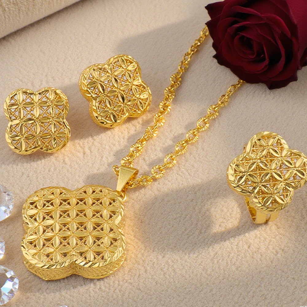 Model Kit Iron Man - Dubai Gold Plated Earrings Necklace Bangle