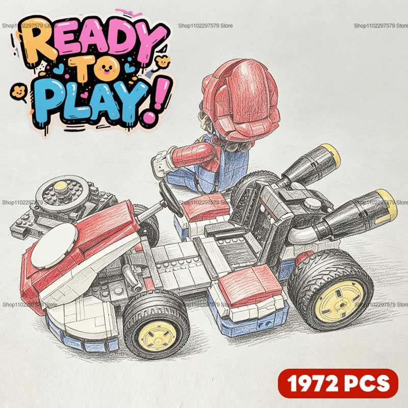 Model Kit Centaur - 2026 New Race Car Building Blocks