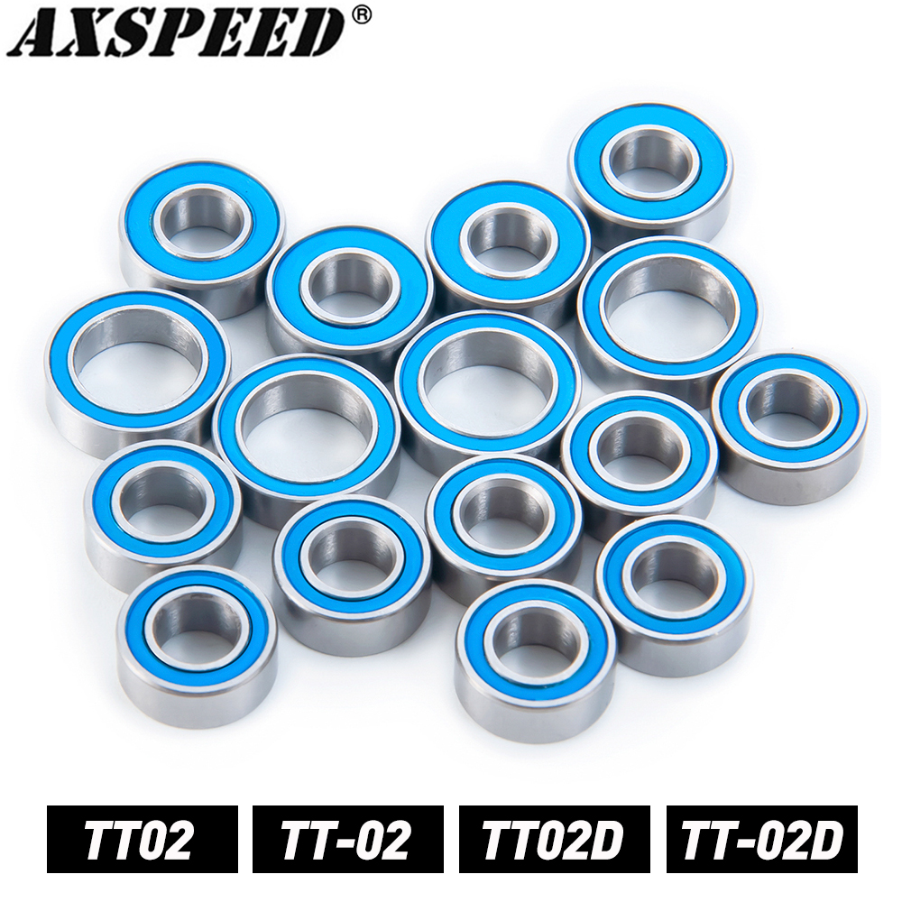 Frame Model Kit - AXSPEED 16PCS Rubber Sealed Bearing Kit
