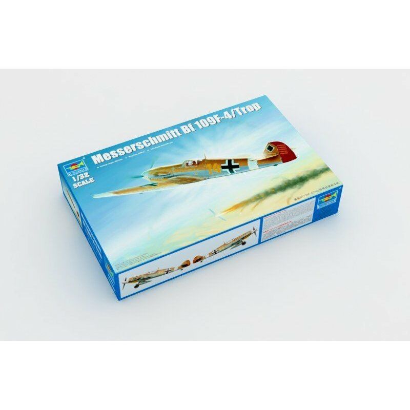 Model Kit Reshiram - Trumpeter 02293 1/32 Messerschmitt Bf 109F-4/Trop