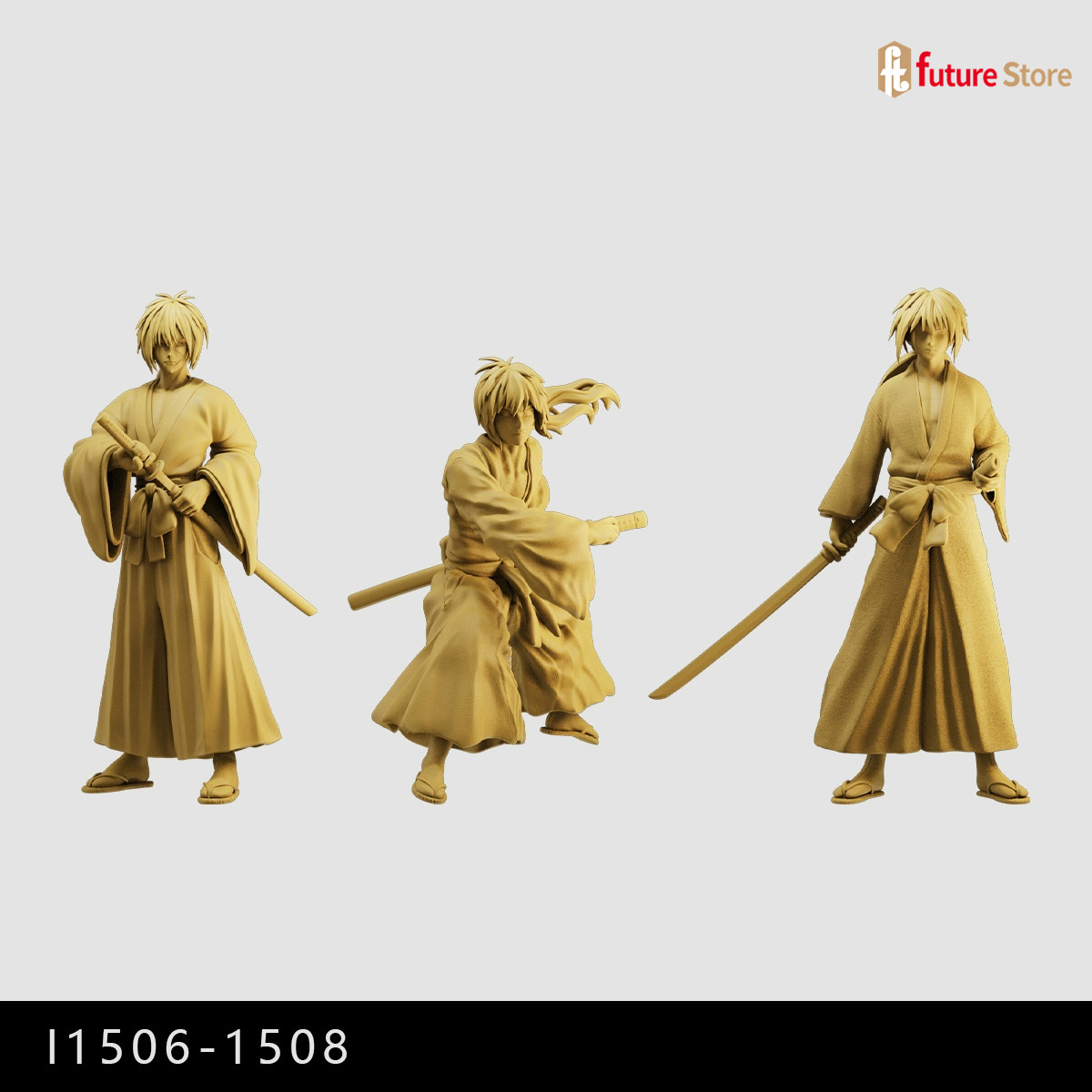 Model Kit Kiryu - 1/64 1/43 1/35 Anime Male Japanese