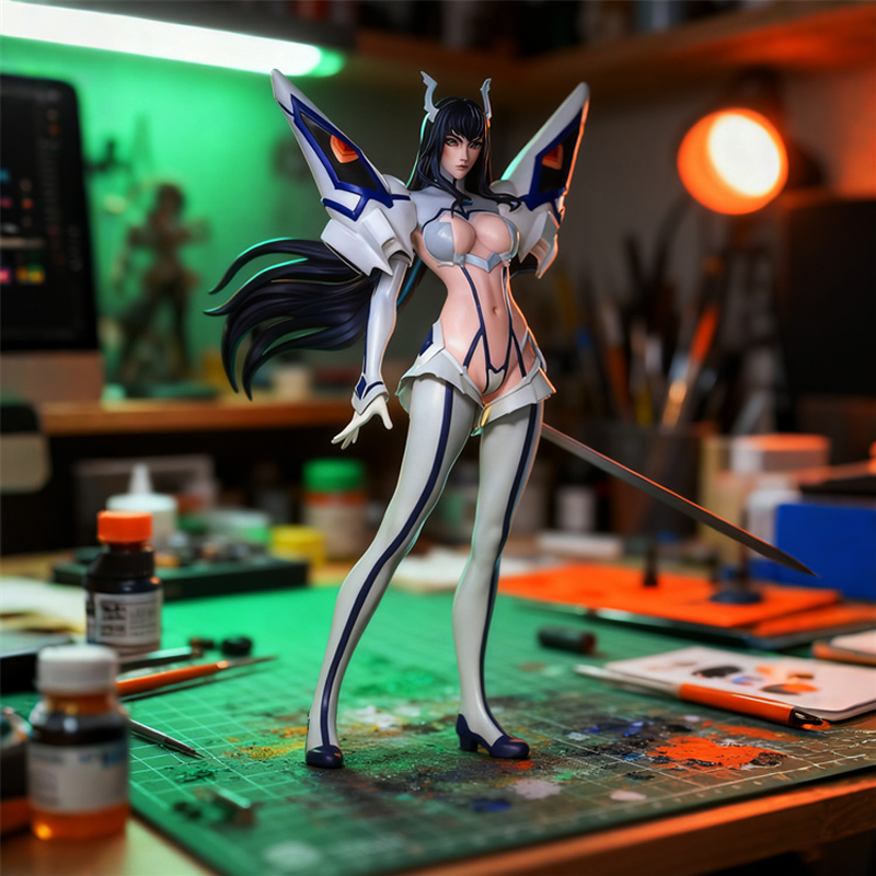 Model Kit Kiryu - 24CM Game Character 6812 Satsuki Kiryu