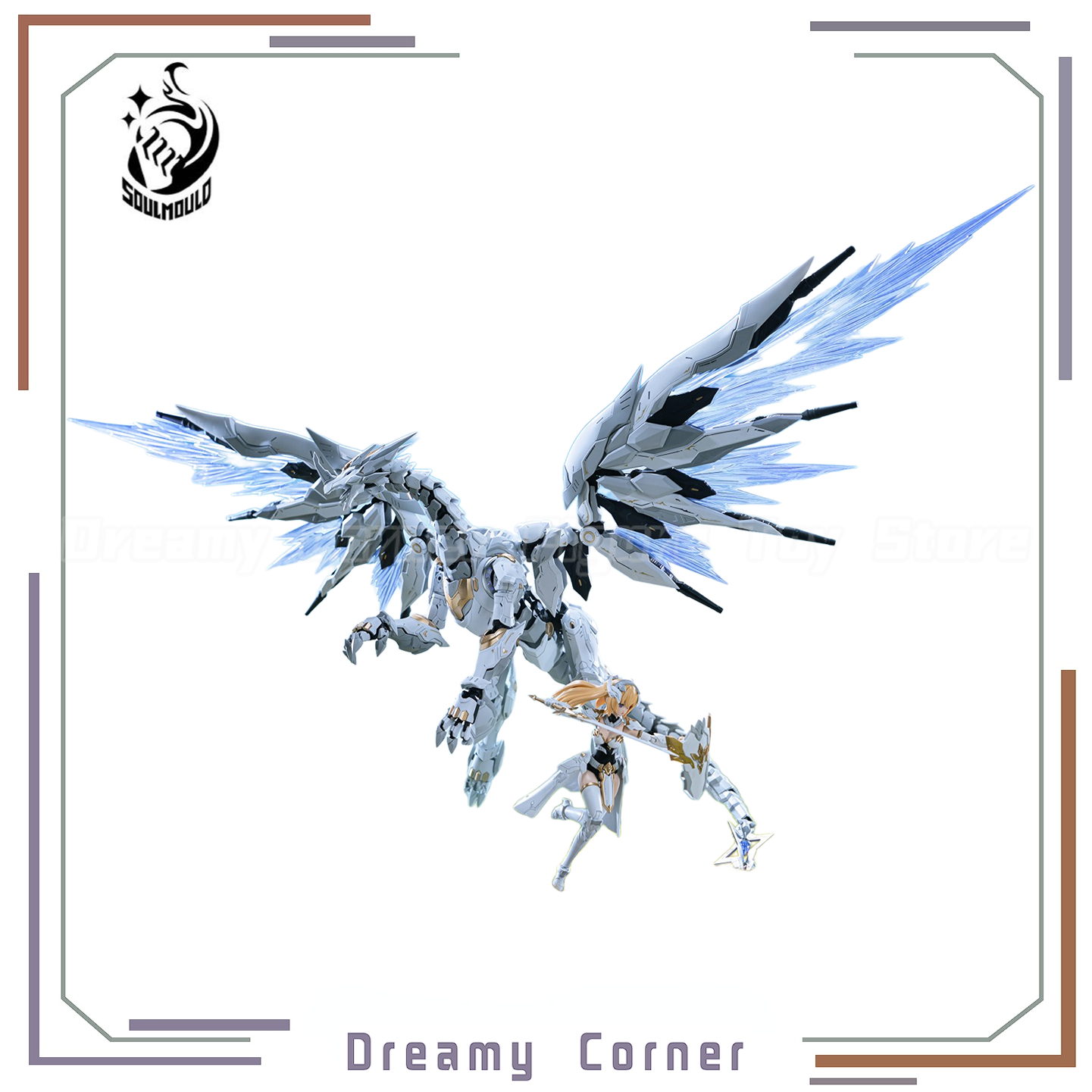 Model Kit Shooting Star Dragon - 【In Stock】Original Soulmould Odo Life: Heart