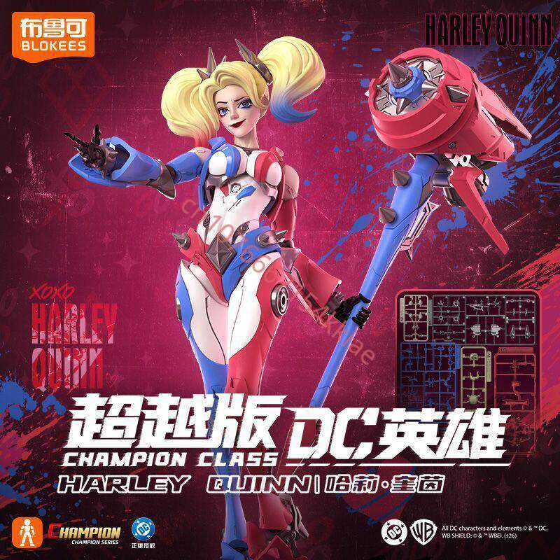 Original Blokees DC Champion C - Model Kit Harley Quinn avis et prix