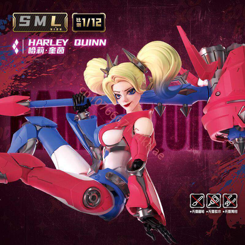 Original Blokees DC Champion C - Model Kit Harley Quinn avis et prix