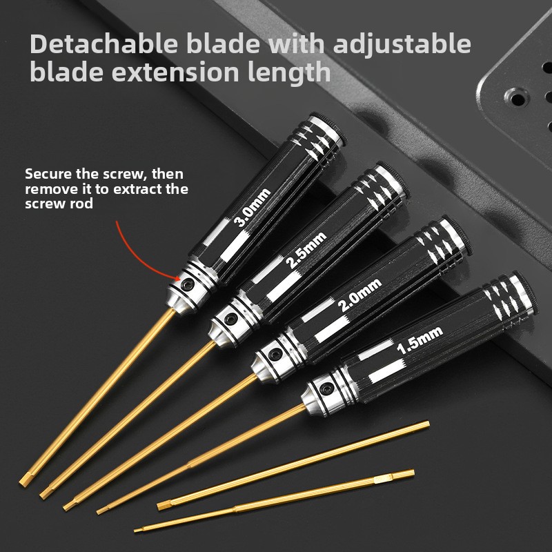 HSS/TiCN Hex Screwdriver Set M - Model Kit Perfect Grade avis et prix
