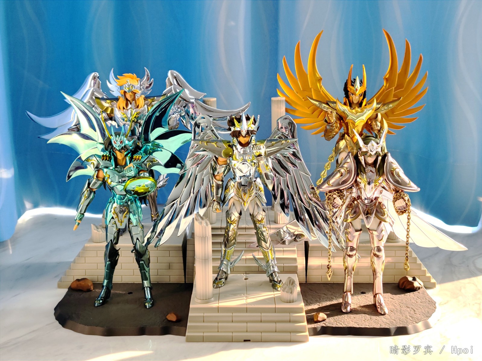 19cm Anime Sacred Saint Seiya  - Model Kit Kiryu avis et prix