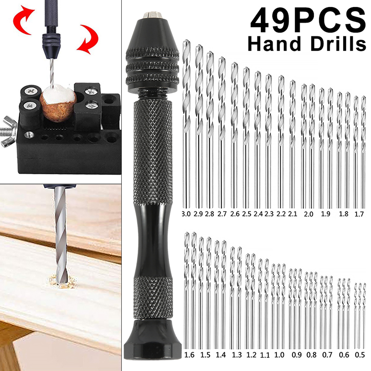 49 Mini Pieces Precision Pin V - Pin Vice Micro avis et prix