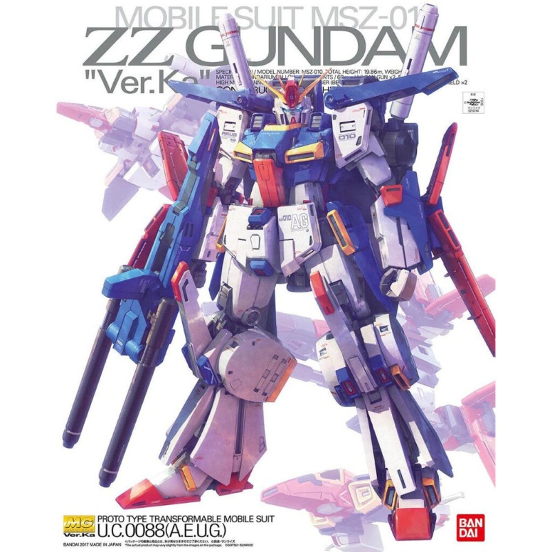 In Stock Bandai MG 1/100 MSZ-0 - Gundam Model Mg avis et prix