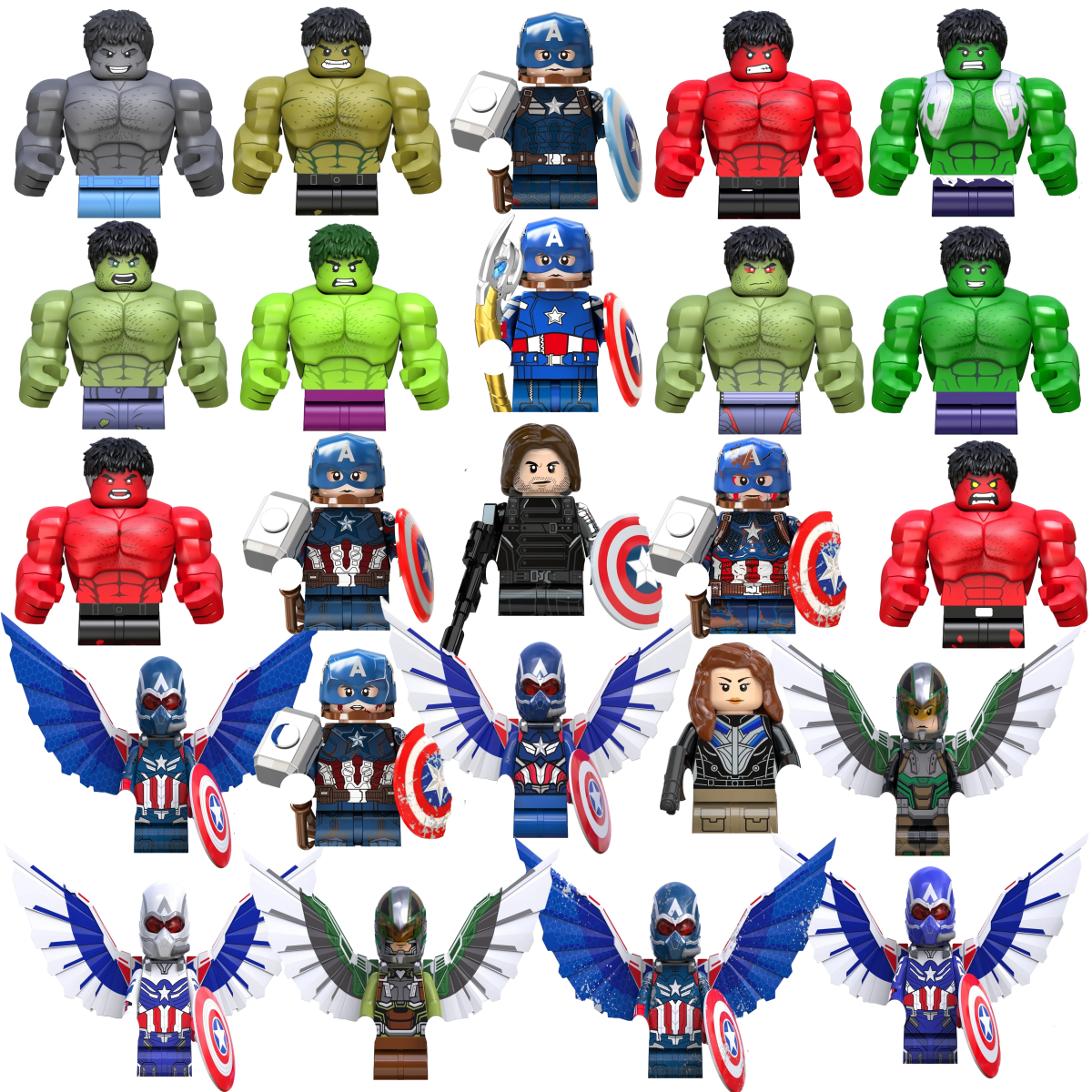 Blind Box Mini Building Blocks - Model Kit Iron Man avis et prix