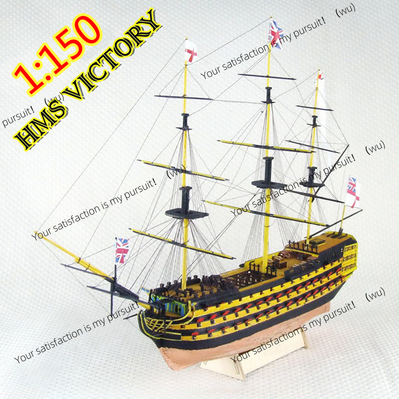 1Set 1:150 Sailing Boat Model  - Model Kit Hms Victory avis et prix