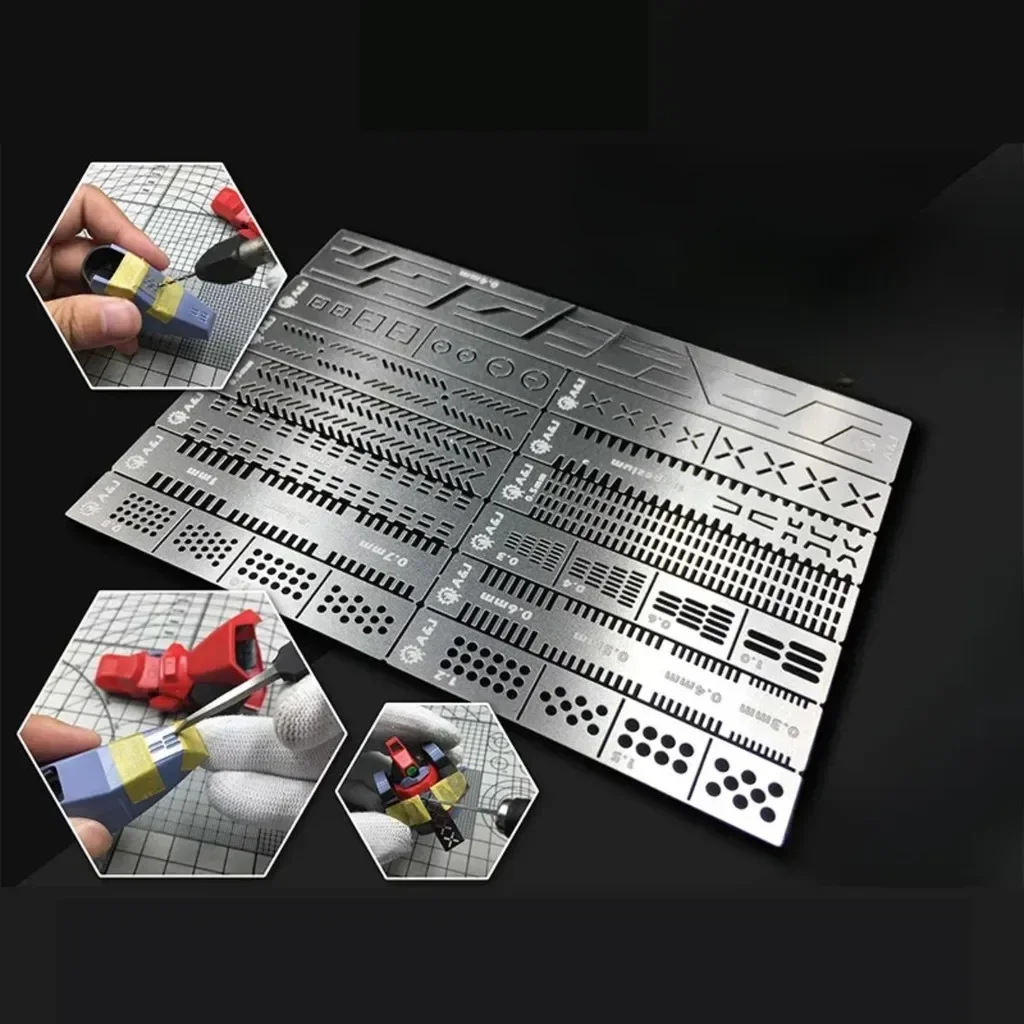 13 In 1 Carving Ruler Drill Ho - Model Kit Perfect Grade avis et prix
