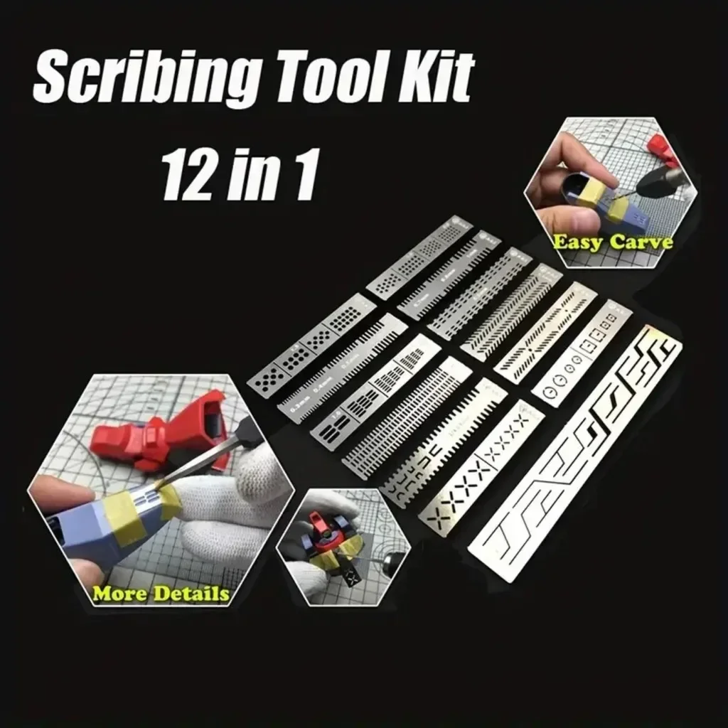 13 In 1 Carving Ruler Drill Ho - Model Kit Perfect Grade avis et prix