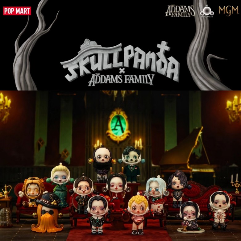 POP MART SKULLPANDA Addams Fam - Model Kit Girl avis et prix