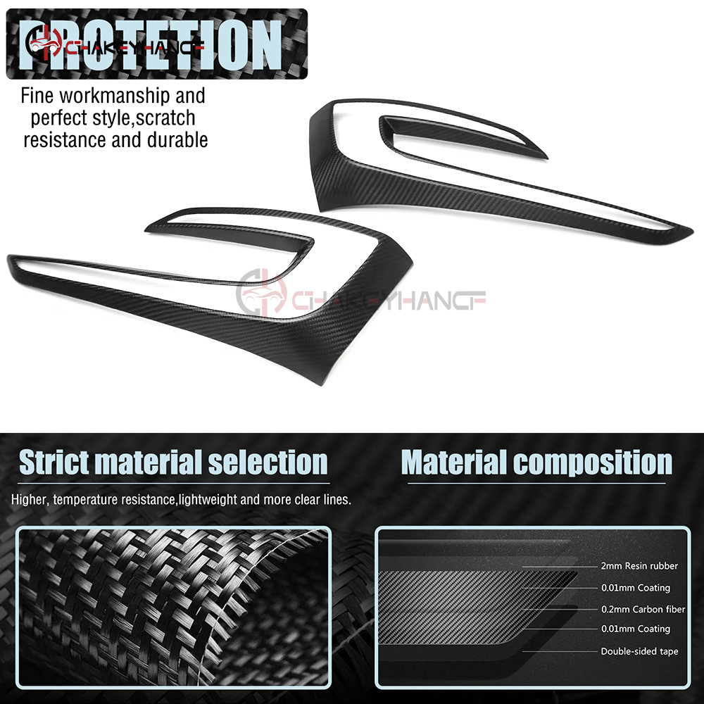 Real Carbon Fiber Rear Car Tai - Frame Model Kit avis et prix