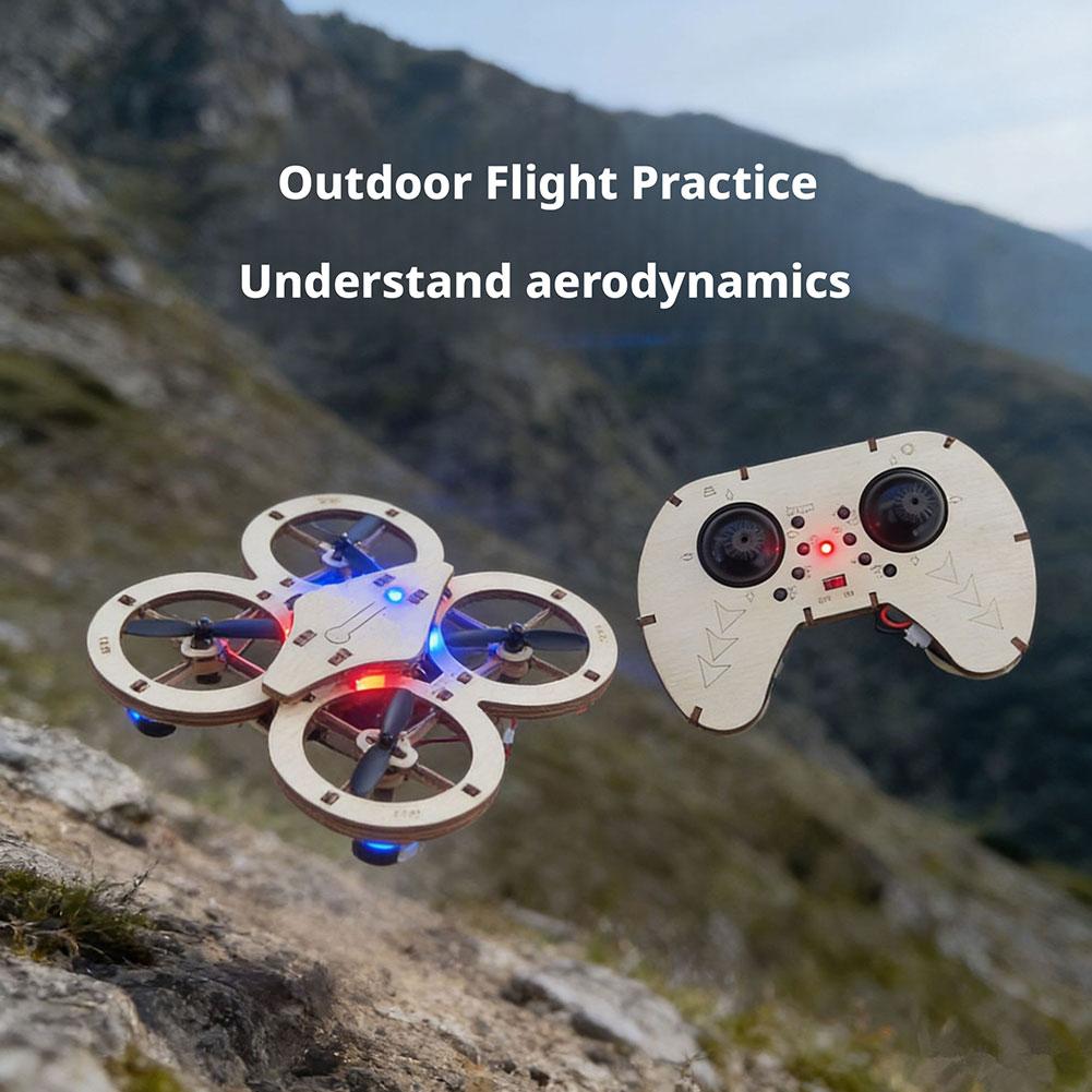 DIY Wooden RC Drone Quadcopter - Model Kit Centaur avis et prix