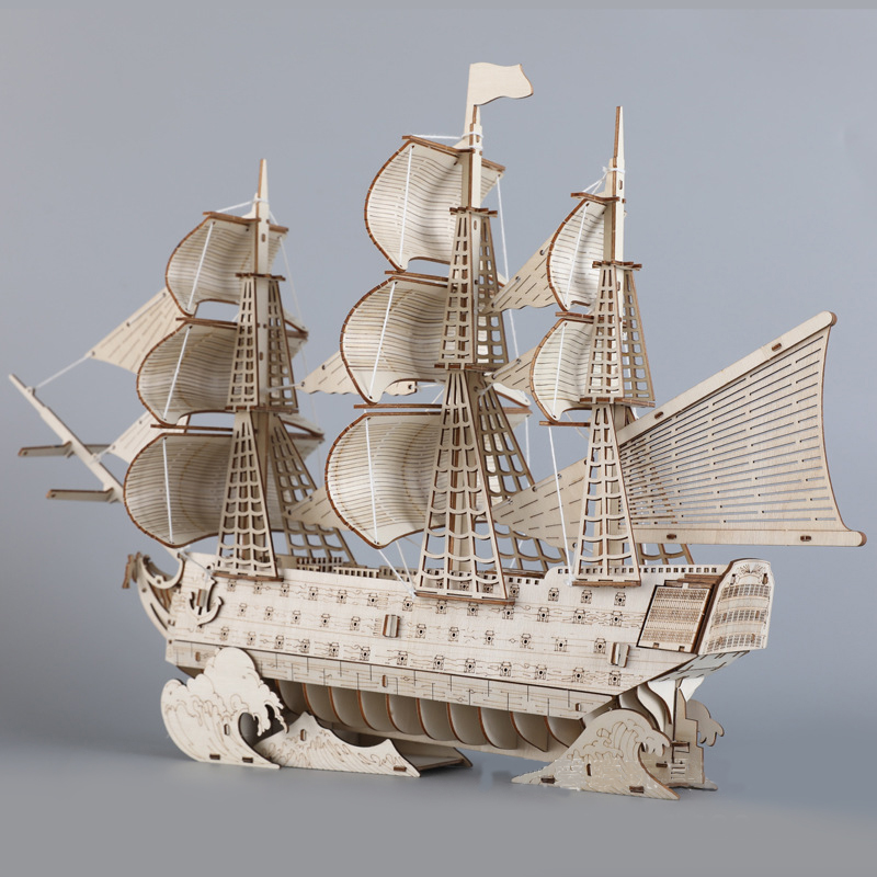HMS Victory Ship Model Kit 3D  - Model Kit Hms Victory avis et prix