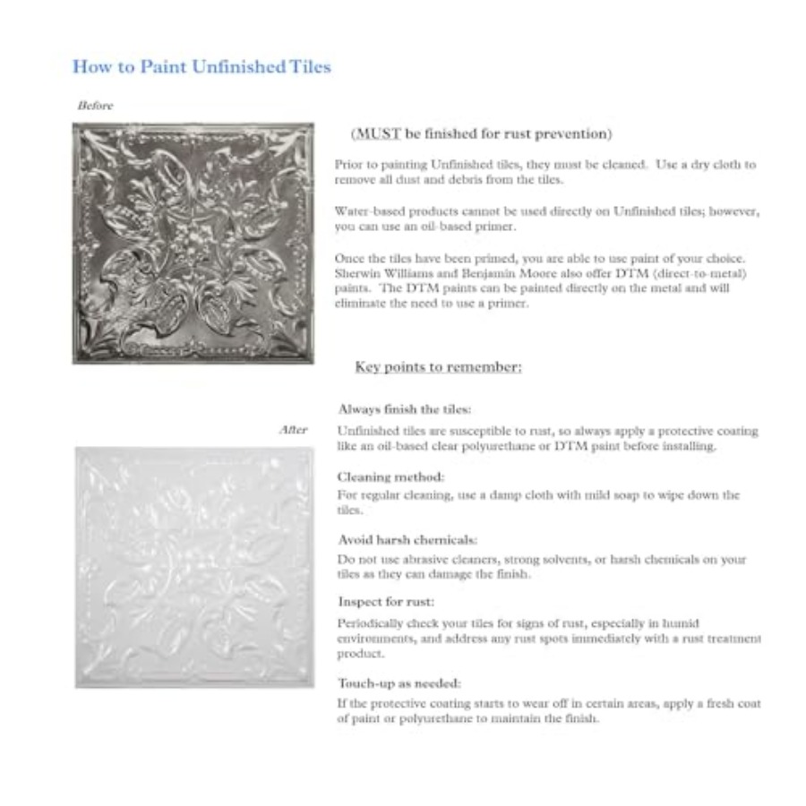 5-Pack Kit] Nail-Up Metal Tile - Model Kit Xà Nữ avis et prix