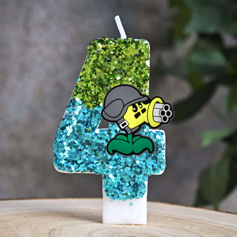 Plant Vs. Zombie Candles Cake  - Model Kit Zombie Girl avis et prix