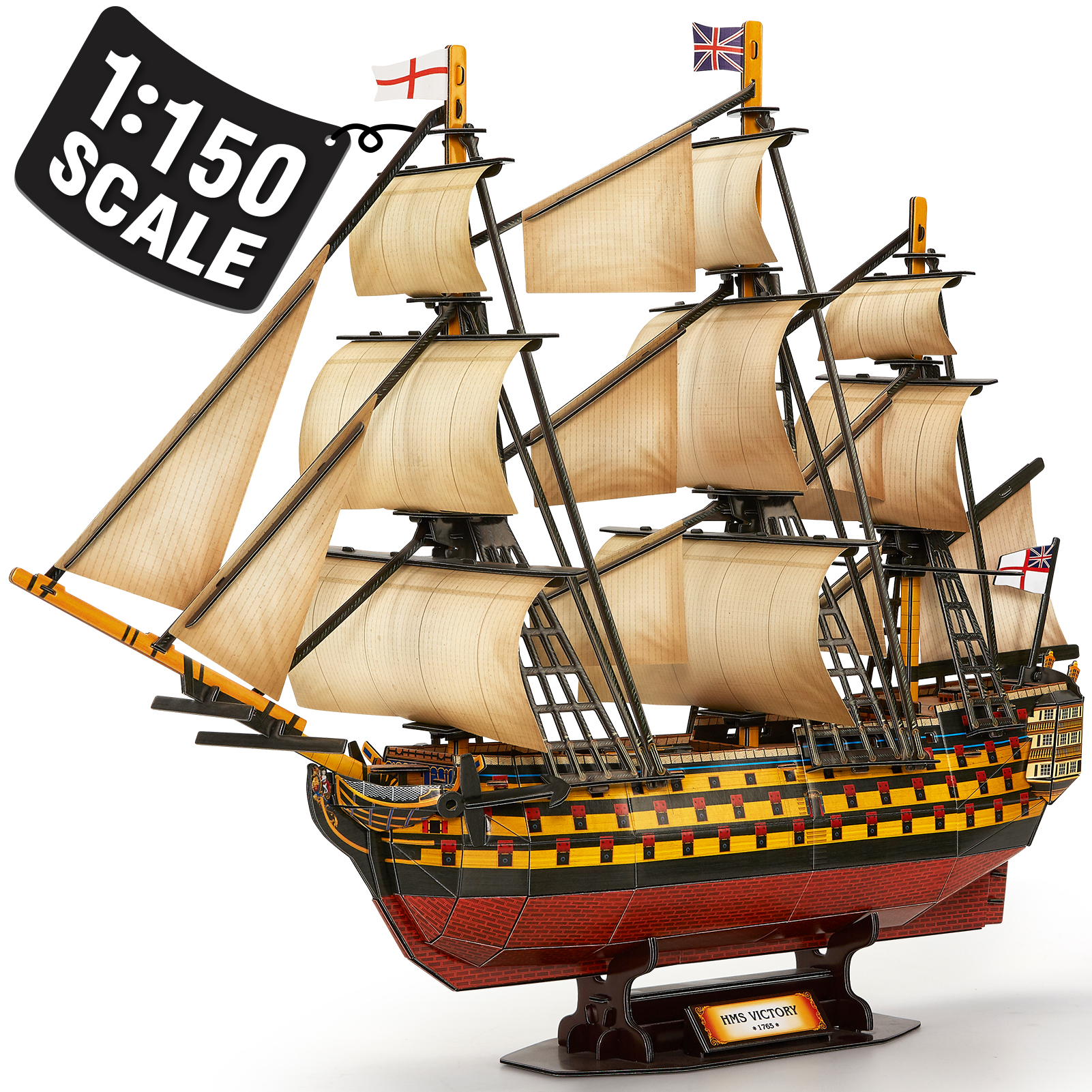 3D Puzzles Large HMS Victory V - Model Kit Hms Victory avis et prix