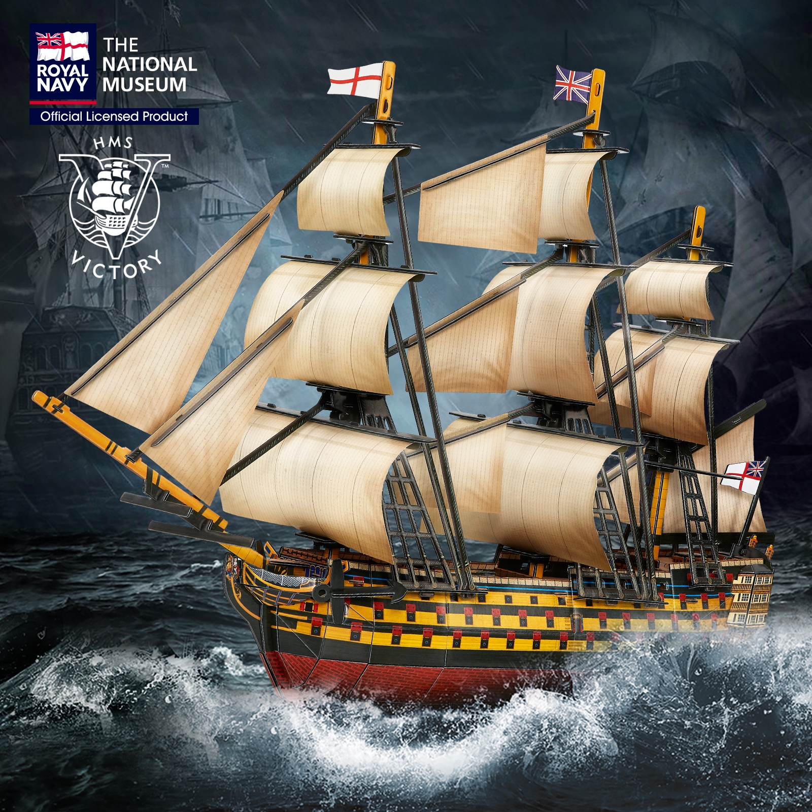 3D Puzzles Large HMS Victory V - Model Kit Hms Victory avis et prix