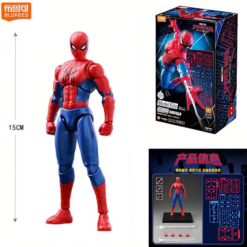 Genuine Blokees Marvel Spider  - Model Kit Harley Quinn avis et prix
