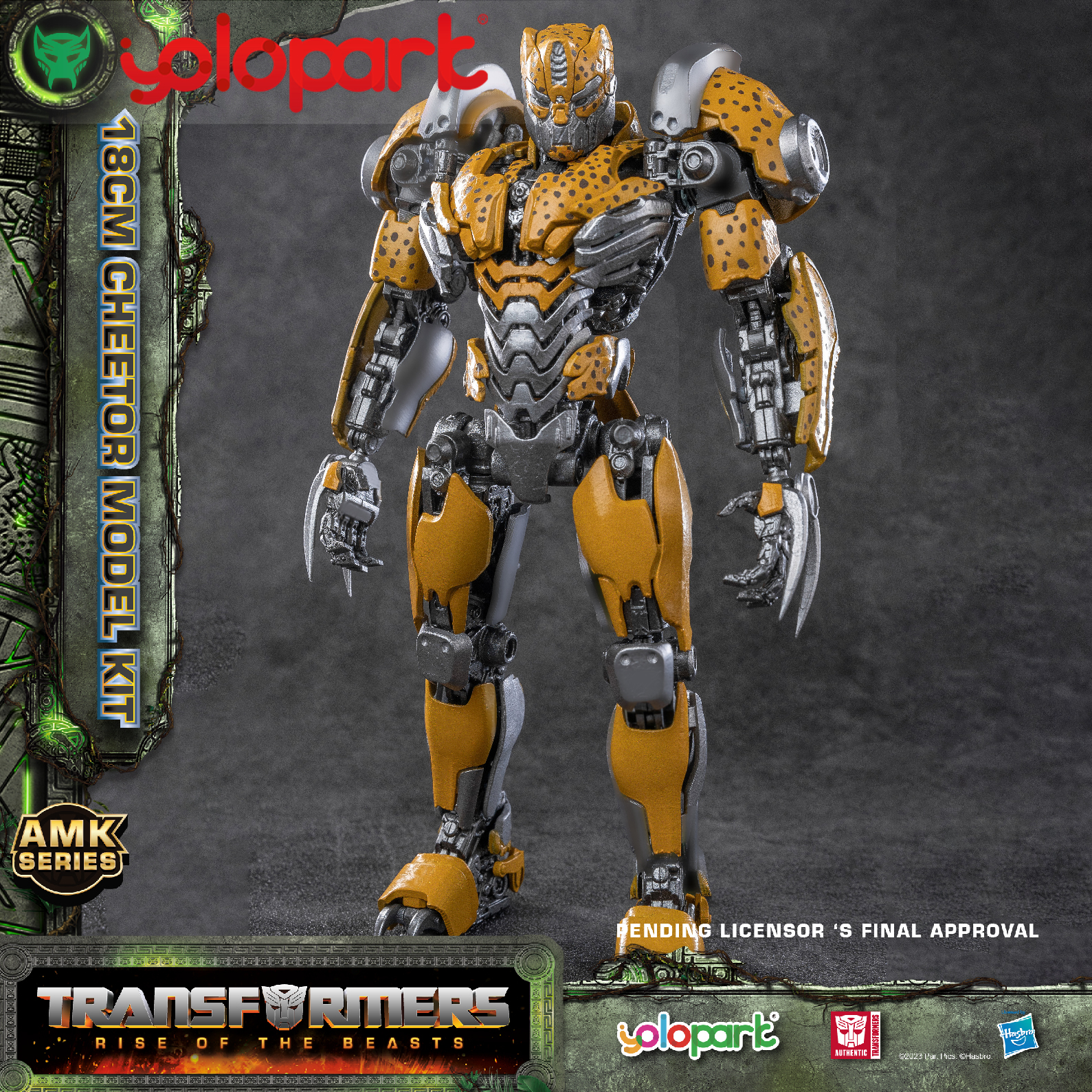 YOLOPARK Authentic Transformer - Model Kit Studio avis et prix