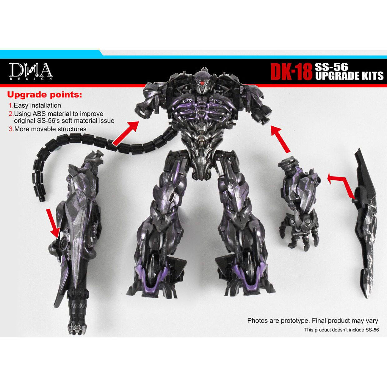 DNA Design DK-18 Exclusive Upg - Model Kit Studio avis et prix