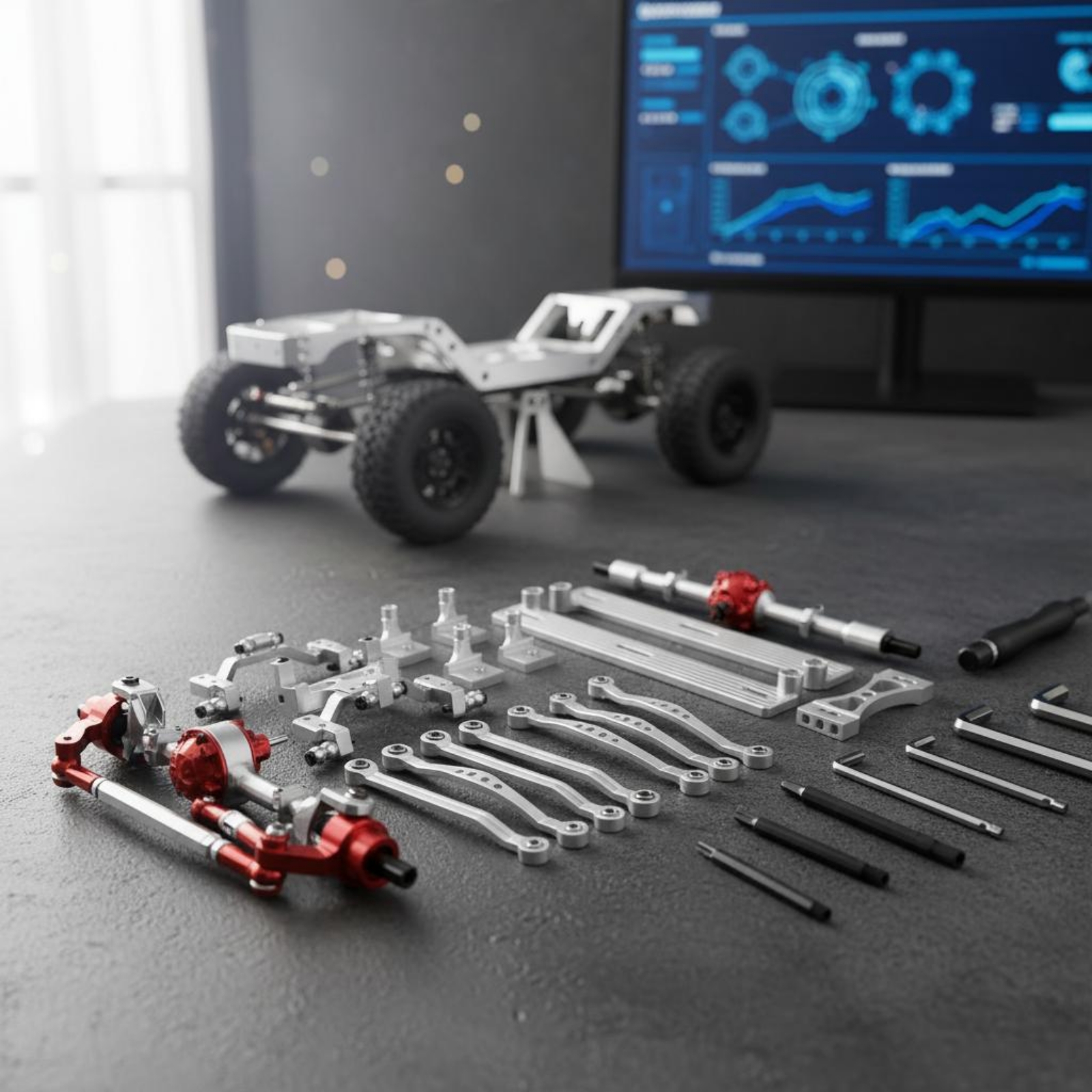 RC Accessory High Strength Axl - Frame Model Kit avis et prix