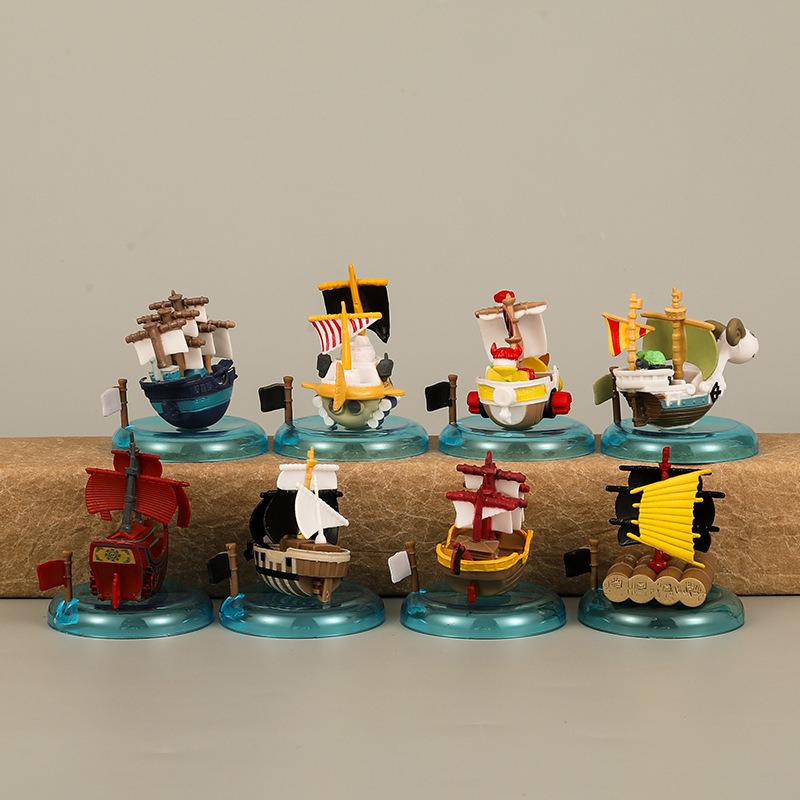 8cm 8pcs/set Anime One Piece F - Model Kit Thousand Sunny avis et prix
