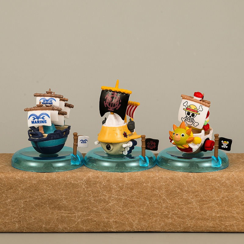 8cm 8pcs/set Anime One Piece F - Model Kit Thousand Sunny avis et prix