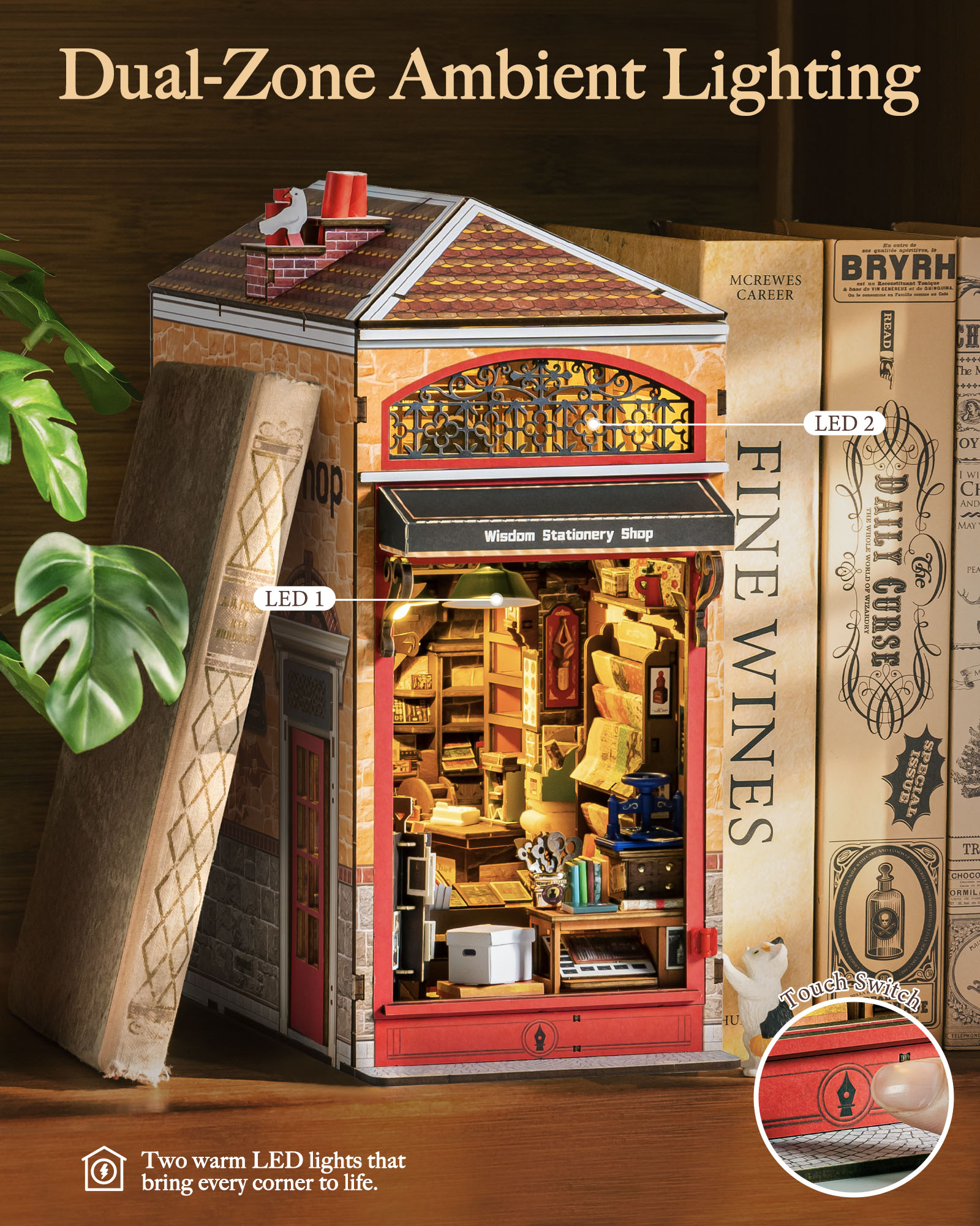 Rolife Wisdom Stationery Shop  - Model Kit Centaur avis et prix