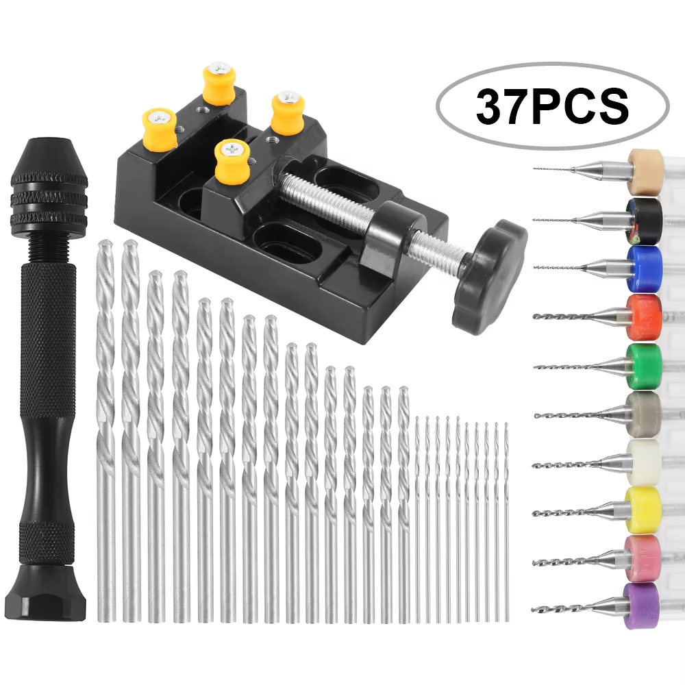 37Pcs Portable Hand Twist Dril - Pin Vice Micro avis et prix
