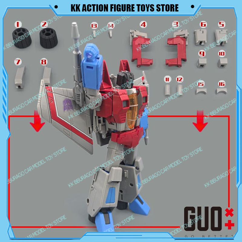 GUO Studio Transformation SS86 - Model Kit Studio avis et prix