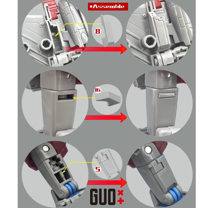 GUO Studio Transformation SS86 - Model Kit Studio avis et prix