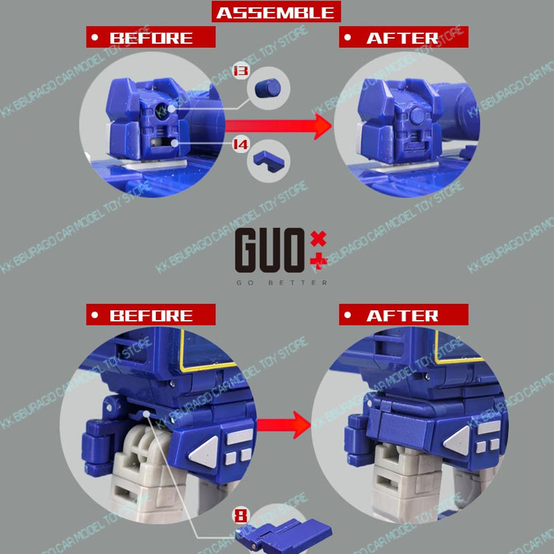 GUO Studio Transformation SS86 - Model Kit Studio avis et prix