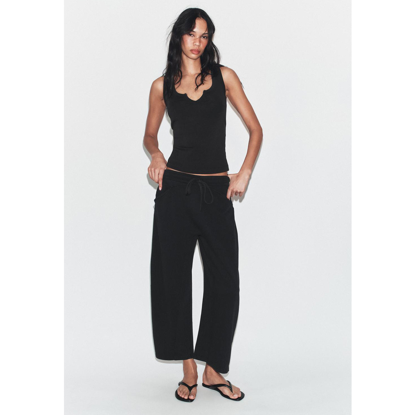 Washed Effect round Neck Sleev - Wash Effect Set avis et prix