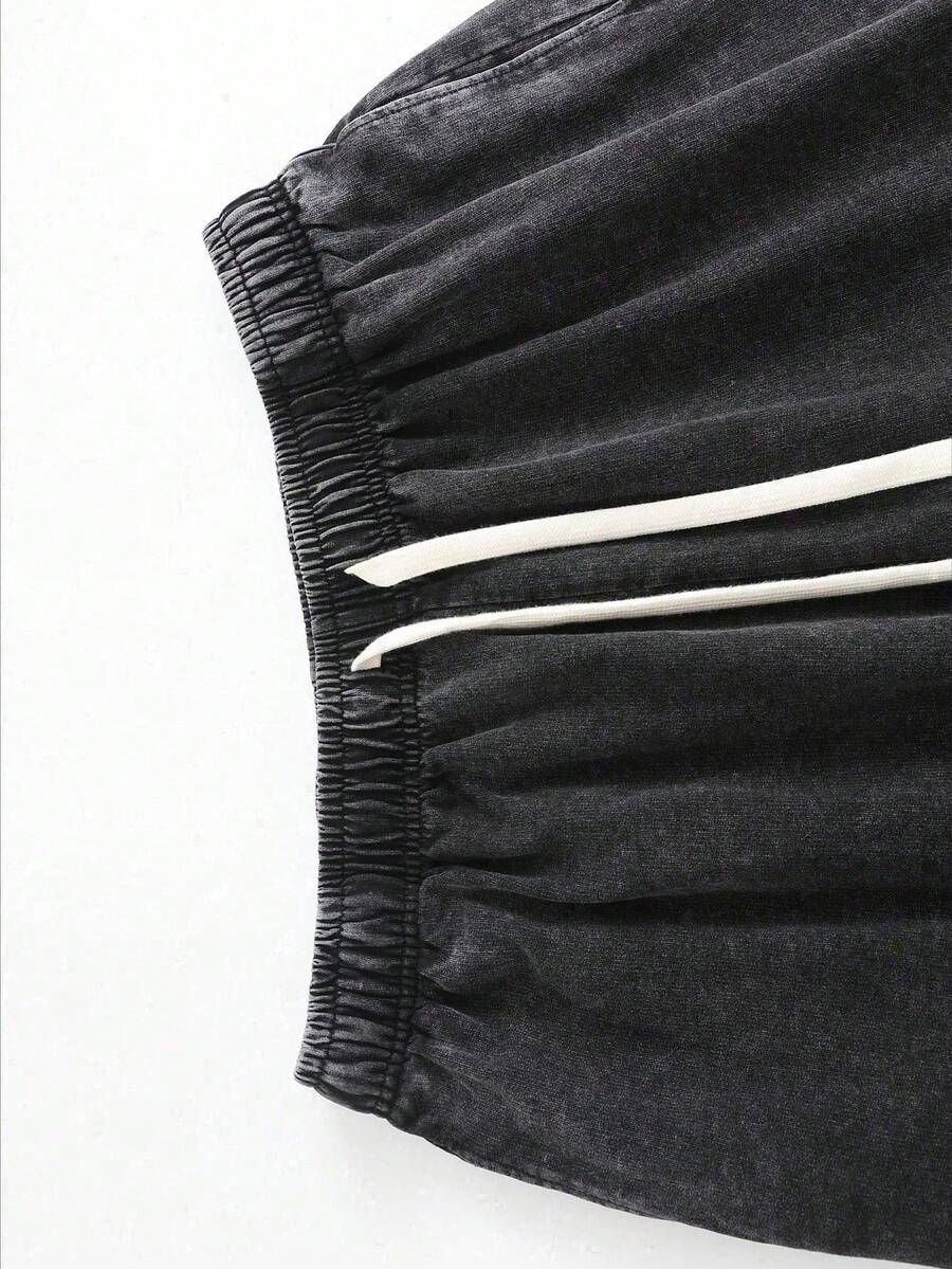 Mens Washed Cotton T-Shirt And - Wash Effect Set avis et prix