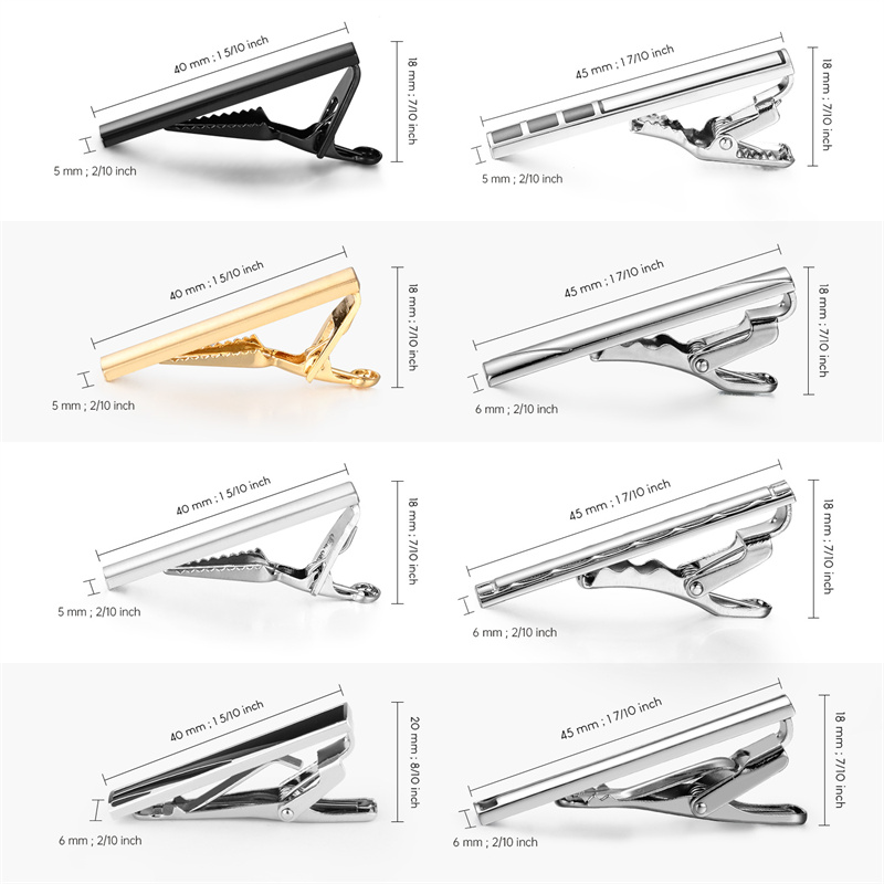 8 PCS Short Tie Clips Set With - Model Kit Iron Man avis et prix