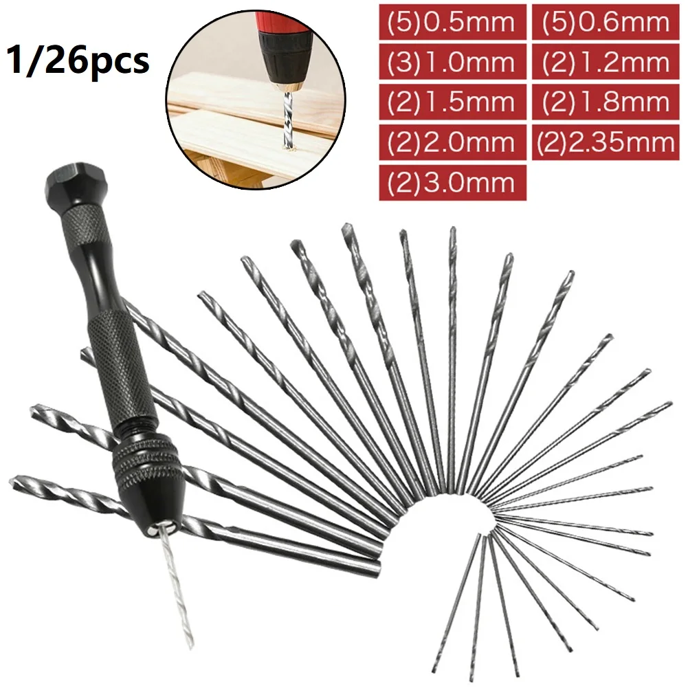 11/26pcs Mini Twist Drill Bits - Pin Vice Micro avis et prix