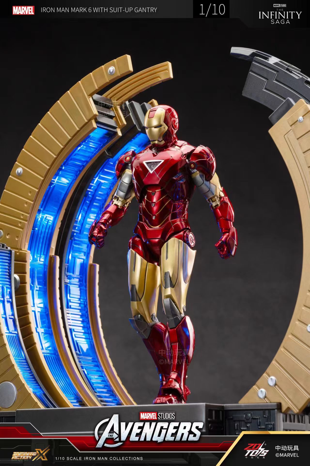 Original ZD Toys Iron Man WITH - Model Kit Deadpool avis et prix