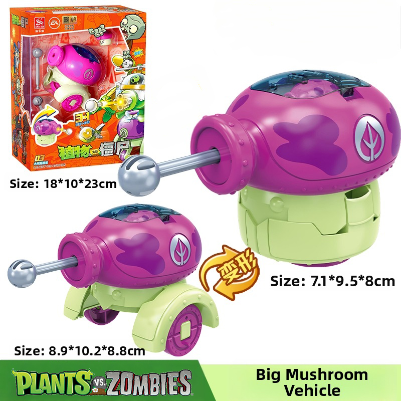 Plants Vs Zombies 3-Way Transf - Model Kit Zombie Girl avis et prix